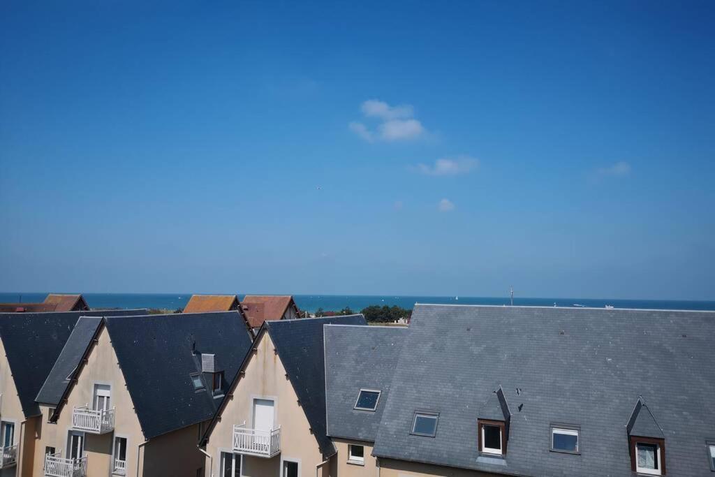 Ferienwohnung Studio Vue Mer 180° A 200 M De La Plage En Normandie +Parking Courseulles-sur-Mer Exterior foto